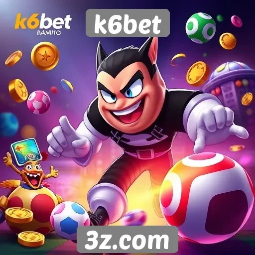 K6bet oferece variedade de jogos online para apostadores